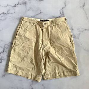 A ▼ 人気モデル!! Abercrombie＆Fitch アバクロンビーアンドフィッチ COTTON100% ハーフ / ショートパンツ チノショーツ size:32 ボトムス