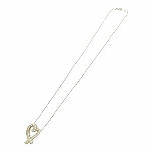 TIFFANY&Co. ティファニー シルバー パロマピカソ ラビングハート ネックレス 5.3g 925刻印 203279 ネックレス