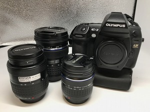 オリンパス OLYMPUS デジタル一眼カメラ レンズ3店セット E-3