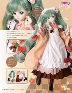 DDサイズ 初音ミク 雪ミク 2024 衣装 「冬のごちそう」セット 1/3 ドール用お洋服 靴 ウィッグ ドレスセット ボークス volks 