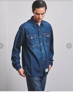 リー Lee x Scye for UNITED ARROWS＞ WORK SHIRT/ワークシャツ【M