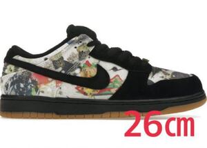 Supreme Nike SB Dunk Low Rammellzee US8 26.0cm