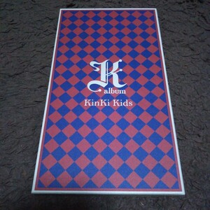 KinKi Kids『k album』初回 限定盤 CD＋DVD 156分収録 PV集 アルバム 堂本剛 堂本光一 ベスト 硝子の少年 全部だきしめて フラワー 