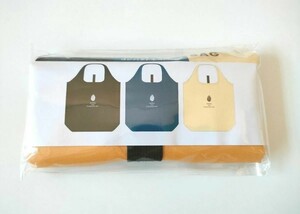 【新品未使用】エコバッグ　コンパクトエコバッグ　ショッピングバッグ　リーフ柄　折り畳みバッグ　葉っぱ柄　お買い物バッグ　サブバッグ