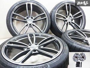 TECHART テックアート Formula IV 22インチ 10.5J +50 5穴 PCD130 タイヤ スペーサー付 4本 ポルシェ 955 957 958 カイエン アウディ Q7