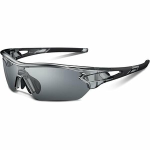 新品 BEACOOL レディース メンズ 紫外線防止 TR90 TAC 超軽量 自転車 偏光レンズ スポーツサングラス 310