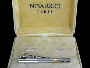 ■新品N■№1319 【NINARICCI】ニナリッチ 【ゴールド・シルバー】■ネクタイピン タイピン♪