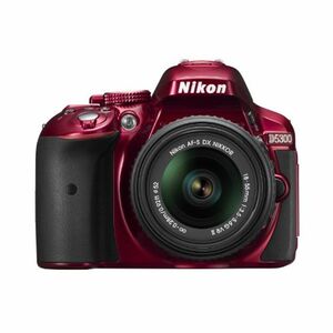 Nikon デジタル一眼レフカメラ D5300 18-55mm VR II レンズキット レッド 2400万画素 3.2型液晶 D5300L