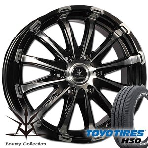 Bounty Collection BD12!!200系ハイエース TOYO H30 225/50R18 18インチ 新品タイヤホイールセット