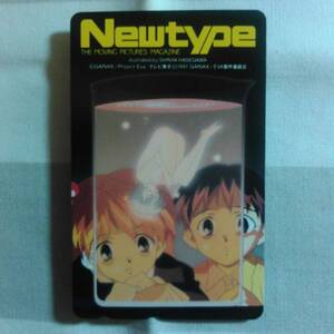 ＜新品＞ Newtype　エヴァンゲリオン②　テレカ　50度数