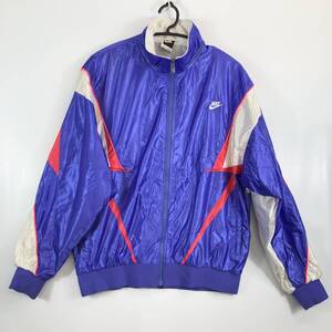 80s 90s NIKE ナイキ ナイロンジャケット XLサイズ 5890 AD-YU 裏地付き