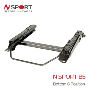 N SPORT シートレール 右席用 B6タイプ フィット GP5 GK3 GK4 GK5 GK6 (北海道・沖縄・離島は送料別途)