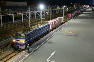 鉄道 デジ 写真 画像 EF66-27 貨物列車 3
