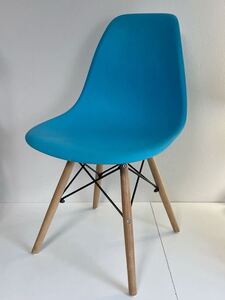 Eames イームズ DSW シェルチェア 椅子 イス チェア リプロダクト 家具 インテリア 木脚 ブルー