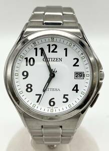 CITIZEN シチズン ATTESA アテッサ H110-T011331 801020701 メタルバンド ソーラー アナログ 3針 デイト 腕時計