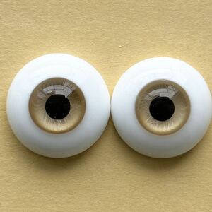 10 ボークス　旧　造形村グラスアイ　18.5mm / 10mm 金茶A ドールアイ　SD volks bjd SDGr SDM 旧造形村グラスアイ