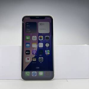 iPhone 11 64GB ホワイト SIMフリー 訳あり品 ジャンク 中古本体 スマホ スマートフォン 白ロム [出品ID：30900]