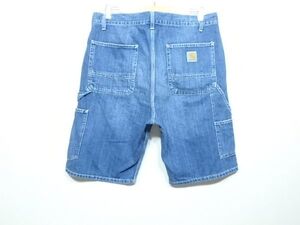 カーハート 上質！ デニム Ruck Single Knee Short ショートパンツ 34