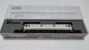 【 KATO 3025-4 】 「EF60 19タイプ」 （未使用、未走行）ROUNDHOUSE Nゲージ 鉄道 カトー