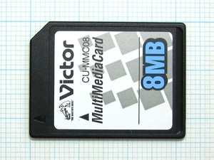 ★Victor　ＭＭＣ　マルチメディアカード ８ＭＢ 中古★送料６３円～