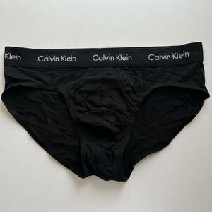 Calvin klein カルバンクライン メンズビキニ　XL(L) ブラック　黒　ビキニブリーフ　メンズインナーウエア　コットンストレッチ　男性下着