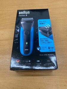 【c438】新品未開封 BRAUN ブラウン シリーズ3 電気シェーバー ブラウンシェーバー 3枚刃 310S Series3 wet&dry 防水