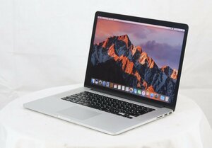 Apple MacBook Pro Retina Mid2012 A1398 macOS　Core i7 2.30GHz 8GB 256GB(SSD)■現状品