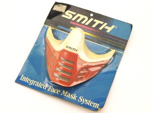 %0【評価N】新品 SMITH 汎用 FACE MASK フェイス マスク ガード FMSX19 SMX FULL 白ホワイト オフ車 オフロード ダート トラッカー BMX