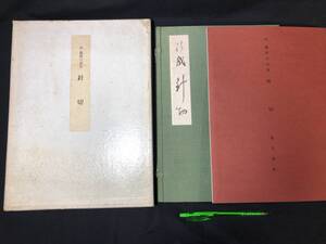 【増本200部】『伝 藤原行成筆 針切』●飯島稲太郎●書芸文化院●昭和40年●検)書道/書法/一帖/書家/古書/美術/古典/和本