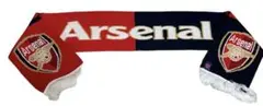 アーセナル サッカーマフラー Arsenal 現地購入 ユーロ 英国製