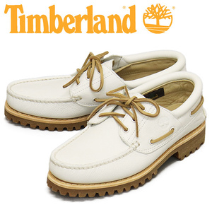 Timberland (ティンバーランド) A4149 AUTHNTC 3EYE CLASSIC LUG オーセンティックスリーアイクラシックラグ White TB499 US9-約27.0cm