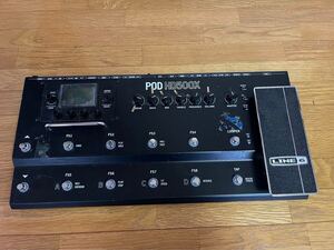 LINE6 PODHD500X アンプシミュレーター 動作未確認