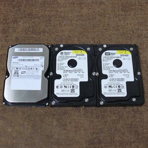 yb052/WD、SAMSUNG 内蔵型3.5インチ HDD/40GBｘ3基