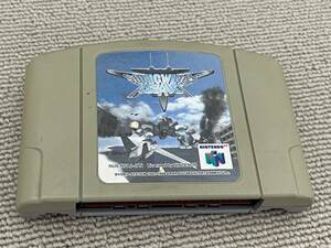 中古品 長期保管品 NINTENDO64 任天堂64 ソフト SONICWINGS ASSAULT ソニックウィングス