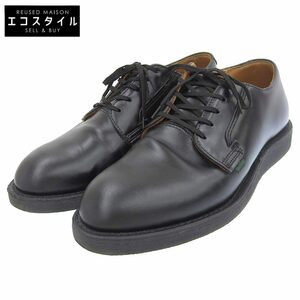 美品 Red Wing レッドウィング POSTMAN OXFORD シューズ メンズ 黒 ブラック 25cm 00101-0