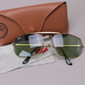 新品同様 RayBan レイバン サングラス R3560 9103/4M サイズ：61□17-145 THE COLONEL 眼鏡 メンズ ケース付き #60※0905-35/k.g