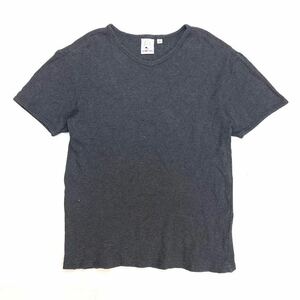 【送料360円】AVIREX アヴィレックス ミニワッフル Vネック半袖Tシャツ 男性用 メンズ Mサイズ 古着 Q365