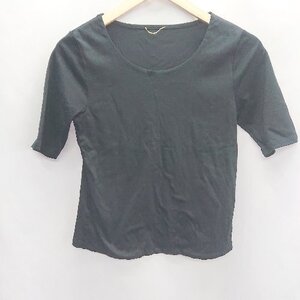 ◇ UNITED ARROWS green label relaxing 半袖 Ｔシャツ サイズ表記なし ブラック レディース E