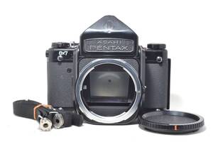 美品 ペンタックス Pentax 6x7 アイレベル ミラーアップ 中判カメラ ストラップ #6300