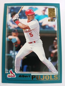 2001 Topps Traded ALBERT PUJOLS アルバート・プホルス ROOKIE ルーキーカード RC