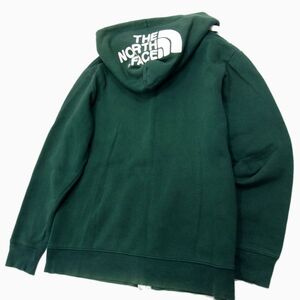 ◇THE NORTH FACE NT11530 リアビュー フルジップ フーディー スウェット パーカー ザノースフェイス グリーン メンズ 1円スタート