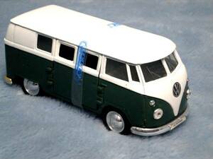 [WELLY]1/37ワーゲンマイクロバス[Volkswagen Microbus]mg