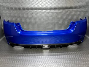 【中古】VAB/VAGスバル WRX STI/S4 後期 リアバンパー 青 ブルーメタリック 57704VA022 (23100084)