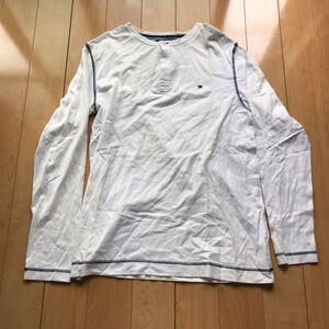 トミーヒルフィガー ヘンリーネックTシャツ 572-1-432 メンズ M トミー