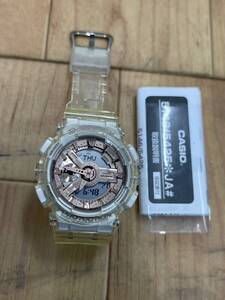 送料無料S90028 G-SHOCK 腕時計 baby-G GMA-S110SR ピンク 透明