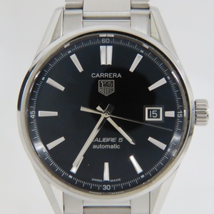 Ts791281 タグホイヤー 腕時計 CARRERA CALIBRE5 カレラ キャリバー5 WAR211A-0 メンズ TAG HEUER 中古