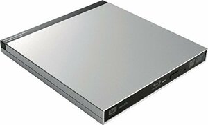 【中古】ロジテック ポータブルブルーレイドライブ USB3.0 mac 薄型 シルバー LBD-PUD6U3MSV