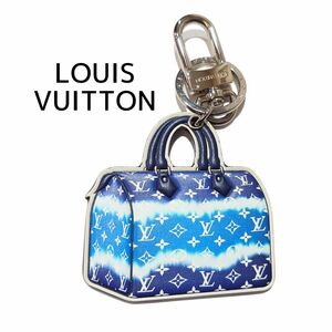 【希少】LOUIS VUITTON ルイヴィトン LV チャーム ポルトクレ スピーディ LVエスカル M69292 キーリング キーホルダー レザー【送料無料】