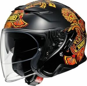 SHOEI ジェットタイプヘルメット　J-Cruise II　J-Cruise2　ジェイ-クルーズツー　CURIOUS　キュリアス　TC-10　L