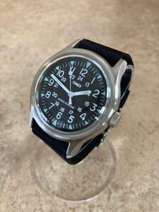 N392【TIMEX　タイメックス】TW2R58300 キャンパー SS クォーツ 腕時計 ブラック